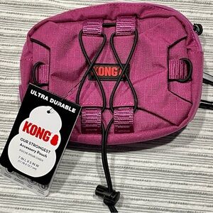 Pink KONG accessory pouch.